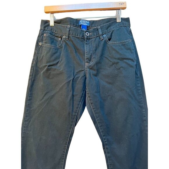 Ralph Lauren Polo Y2K Mid Rise Wide Leg Boot Cut Jeans Black Size 30 RUNS SMALL - Picture 2 of 6